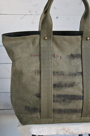 WWII era Canvas Carryall