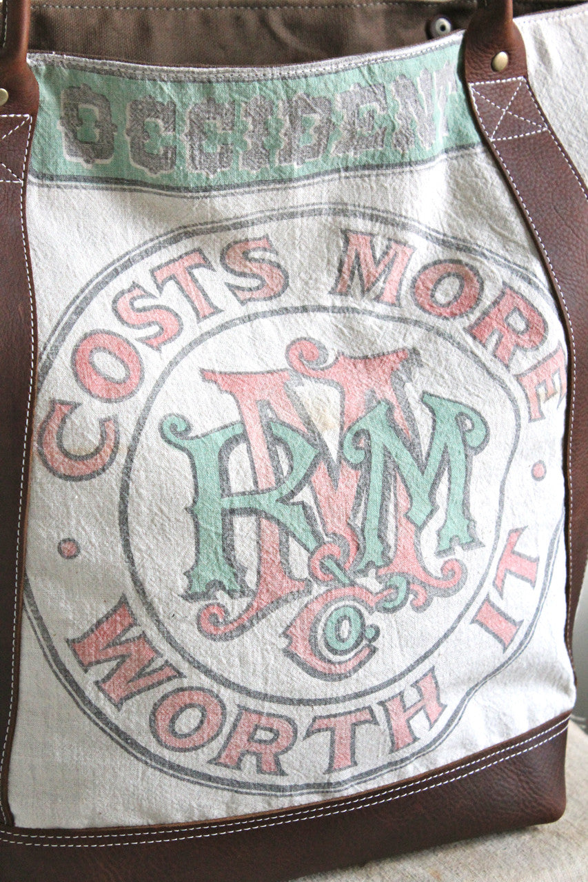 Costs More Worth It Canvas Carryall