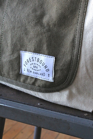 WWII era US Navy Sea Bag Canvas Pocket Tote Bag