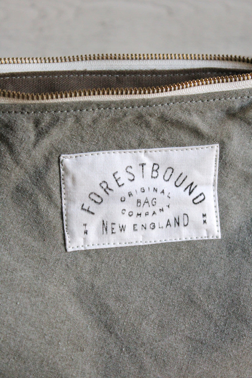 WWII era Canvas & Tiger Stripe Camo Utility Pouch