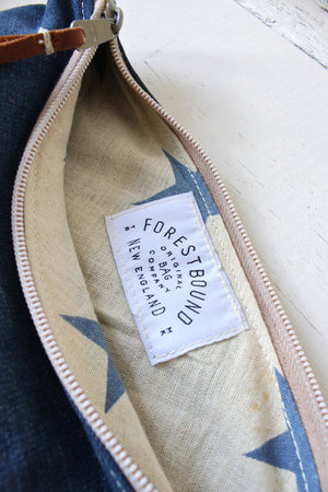 WWII era US Navy Denim Utility Pouch