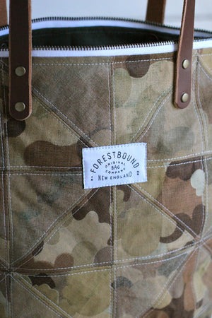 The Rambler / Quilted 1950's era Cloud Camo