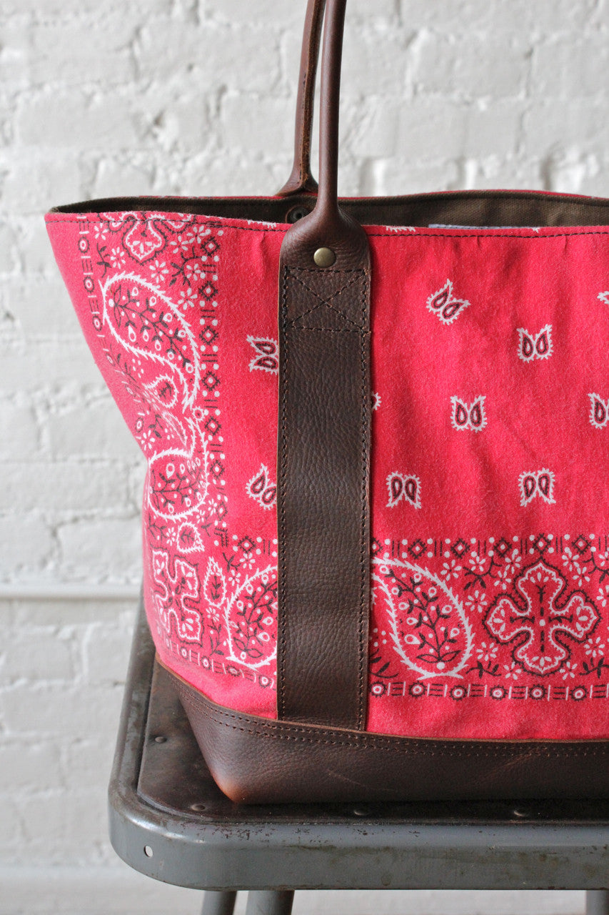 1960's era Bandana Carryall