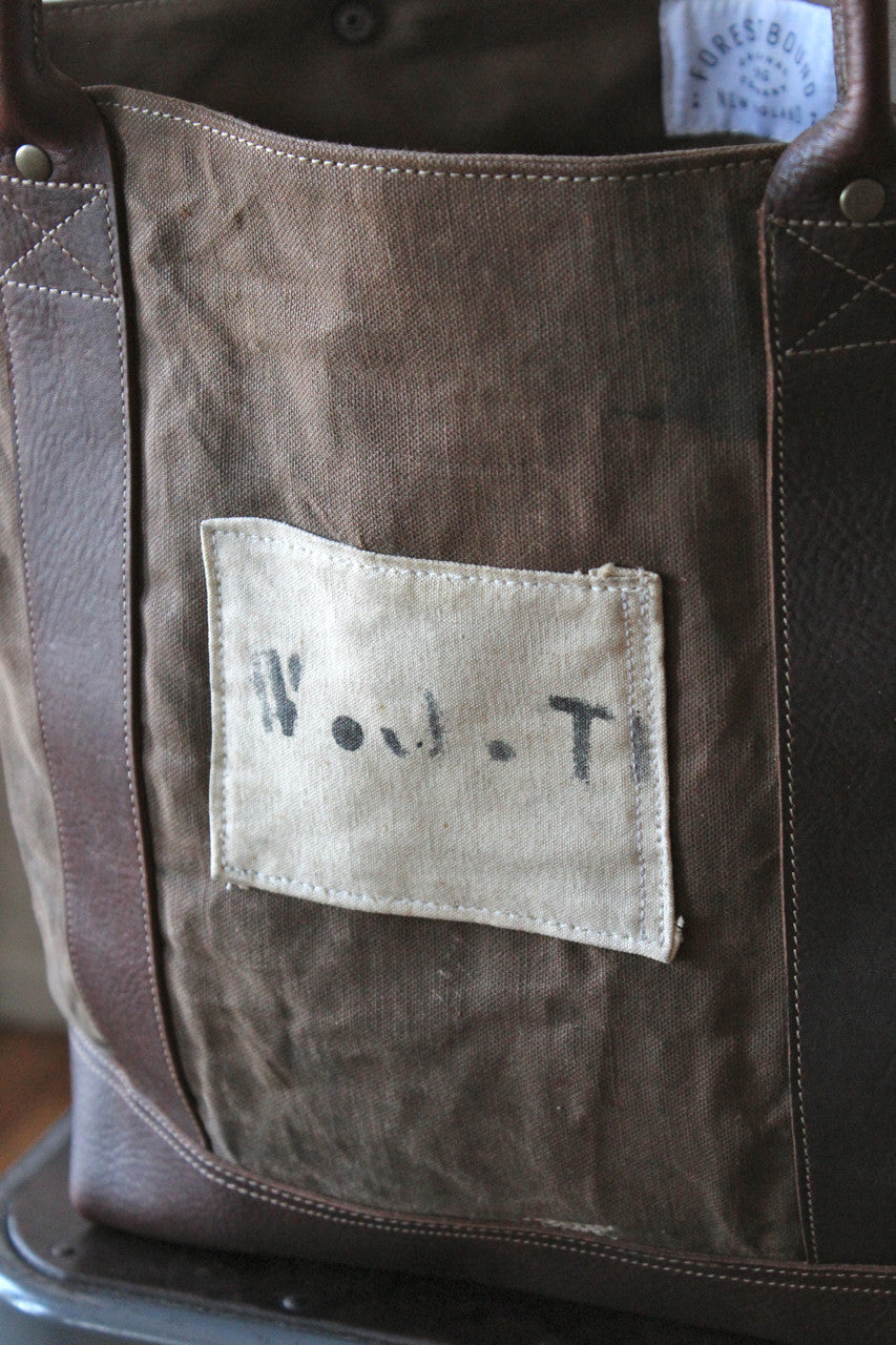 World War 1 era Canvas Carryall