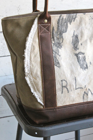 WWII era USN Canvas Carryall