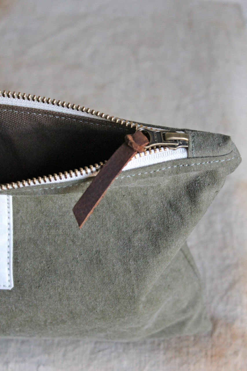 WWII era Canvas Utility Pouch
