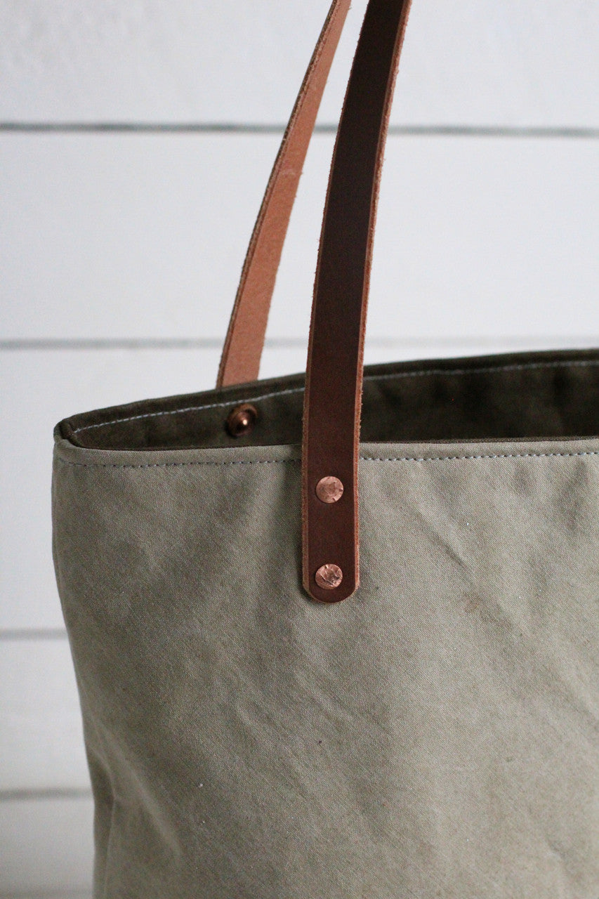 WWII era Canvas Tote Bag