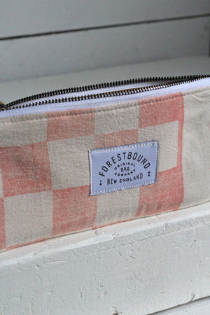 1950's era Farm Feedsack Utility Pouch