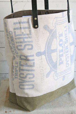 1950's era Canvas Tote Bag