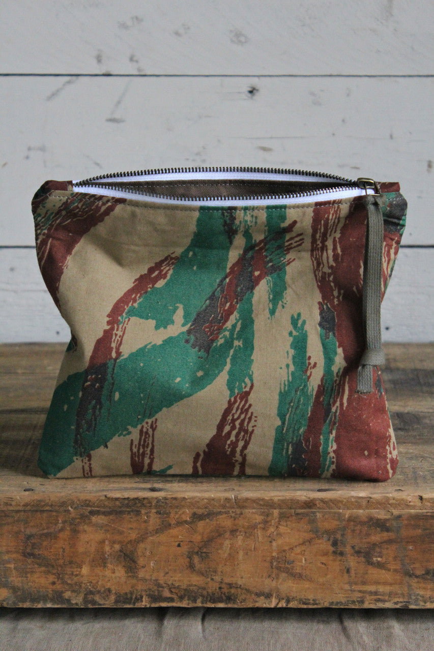 1950's era Lizard Pattern Camo Utility Pouch