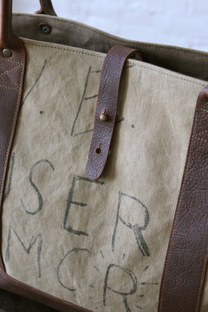 WWII era USMC Canvas Carryall