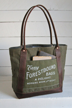 WWII era Canvas & Camo Carryall