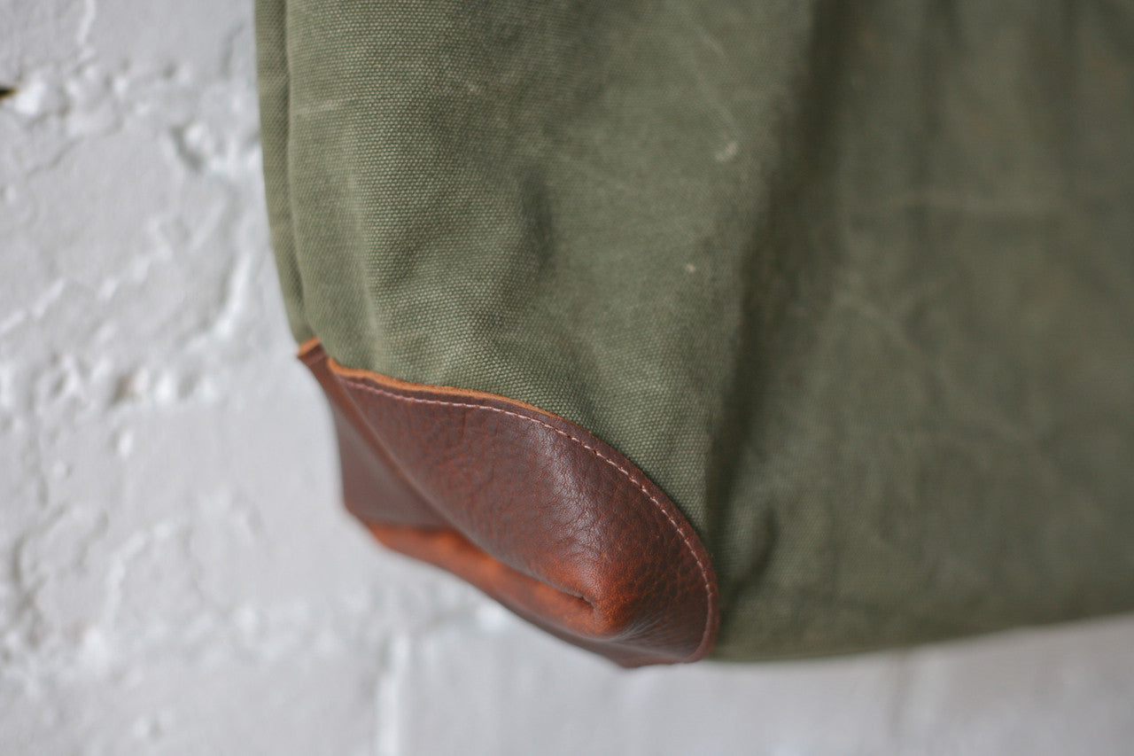 WWII era Canvas Carryall