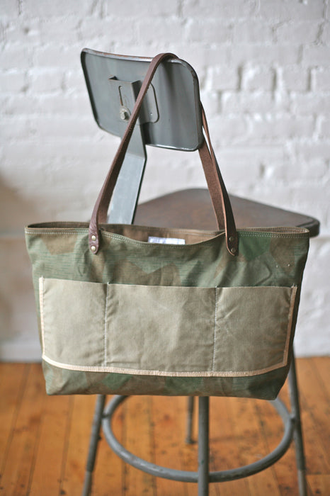 WWII era Camo Tote Bag