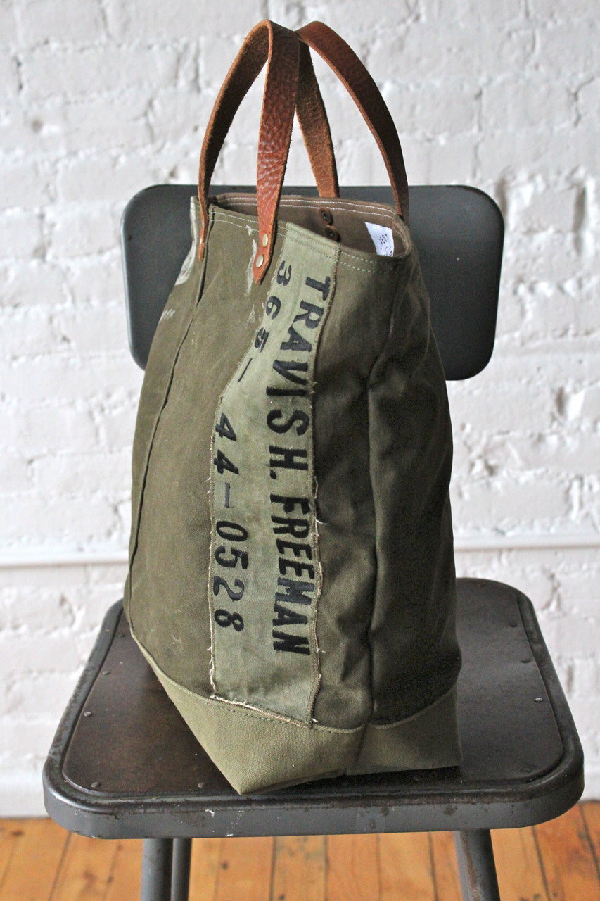 WWII era Canvas Tote Bag