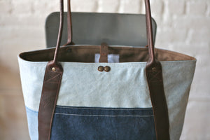 1950s era Double Denim Carryall