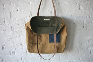 WWII era Canvas Carryall - SOLD