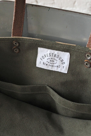 WWII era Military Canvas Tote Bag