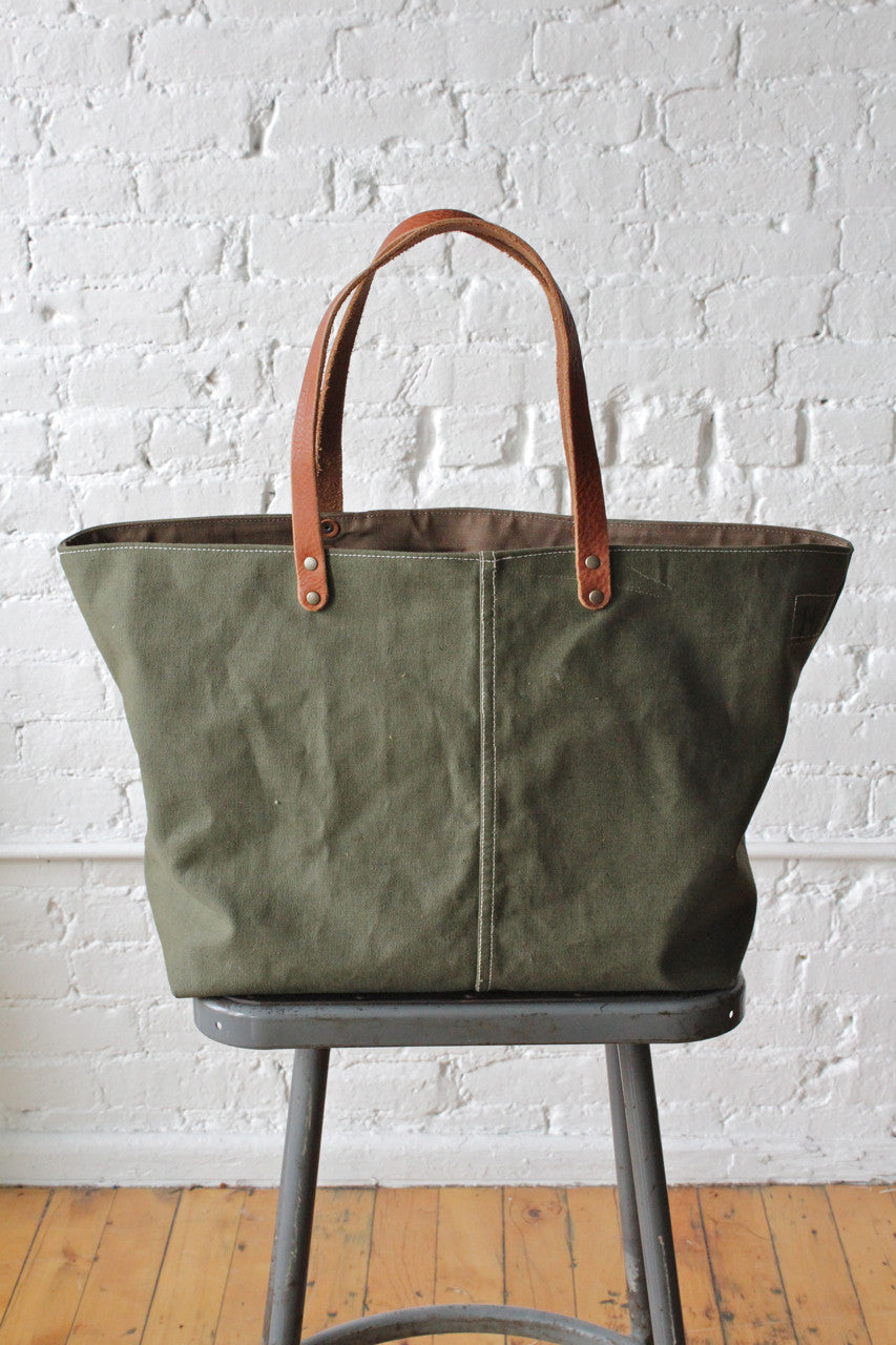 Extra Large 1960's era Patched Canvas Tote Bag – FORESTBOUND