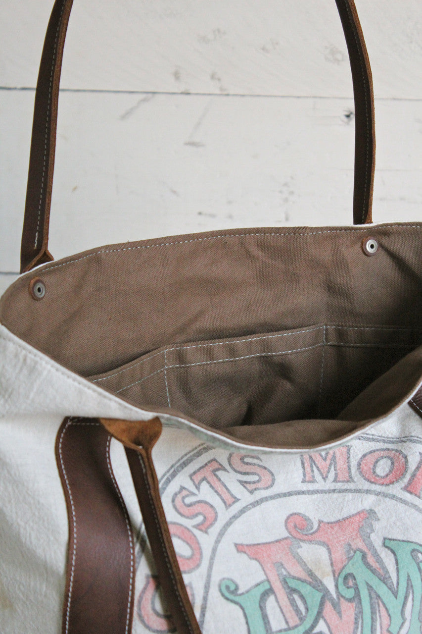 Costs More Worth It Canvas Carryall