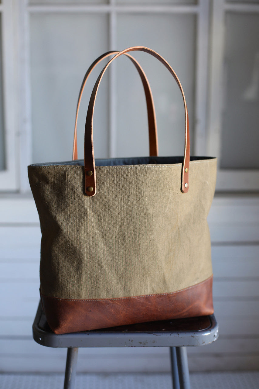 WWII era Canvas Carryall – FORESTBOUND