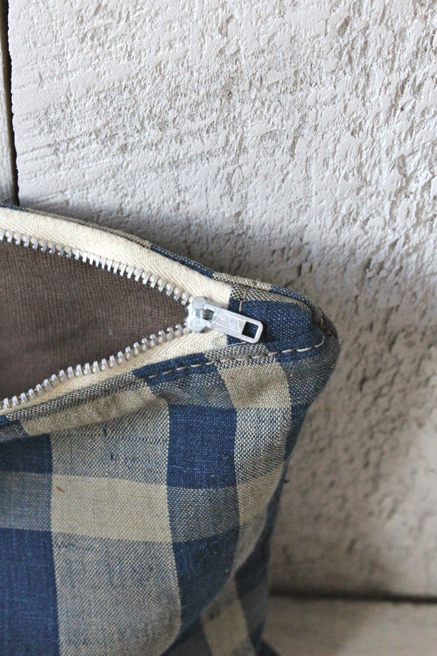 Early 1900's Japanese Cotton Utility Pouch