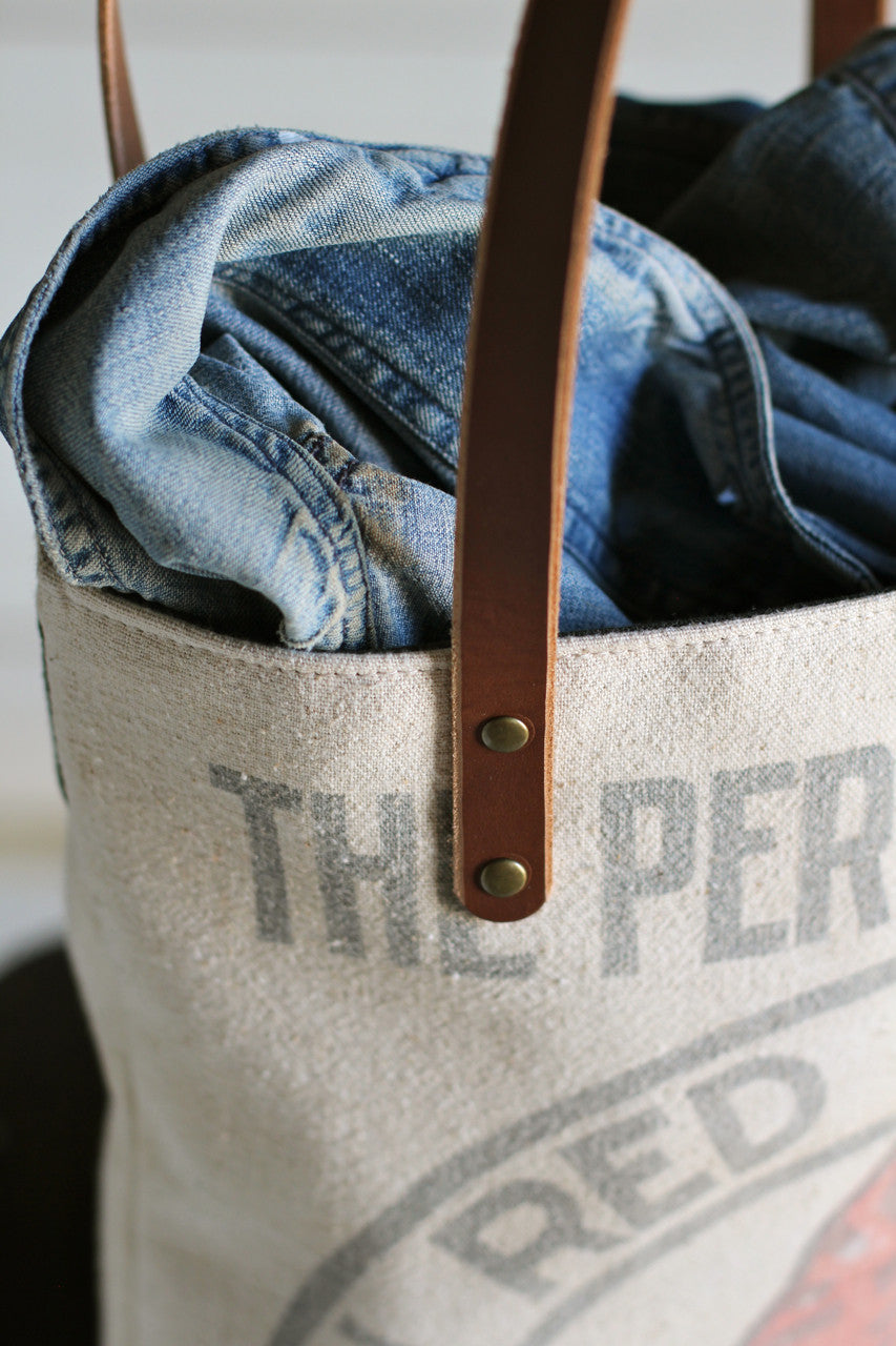 1950's era Canvas Tote Bag