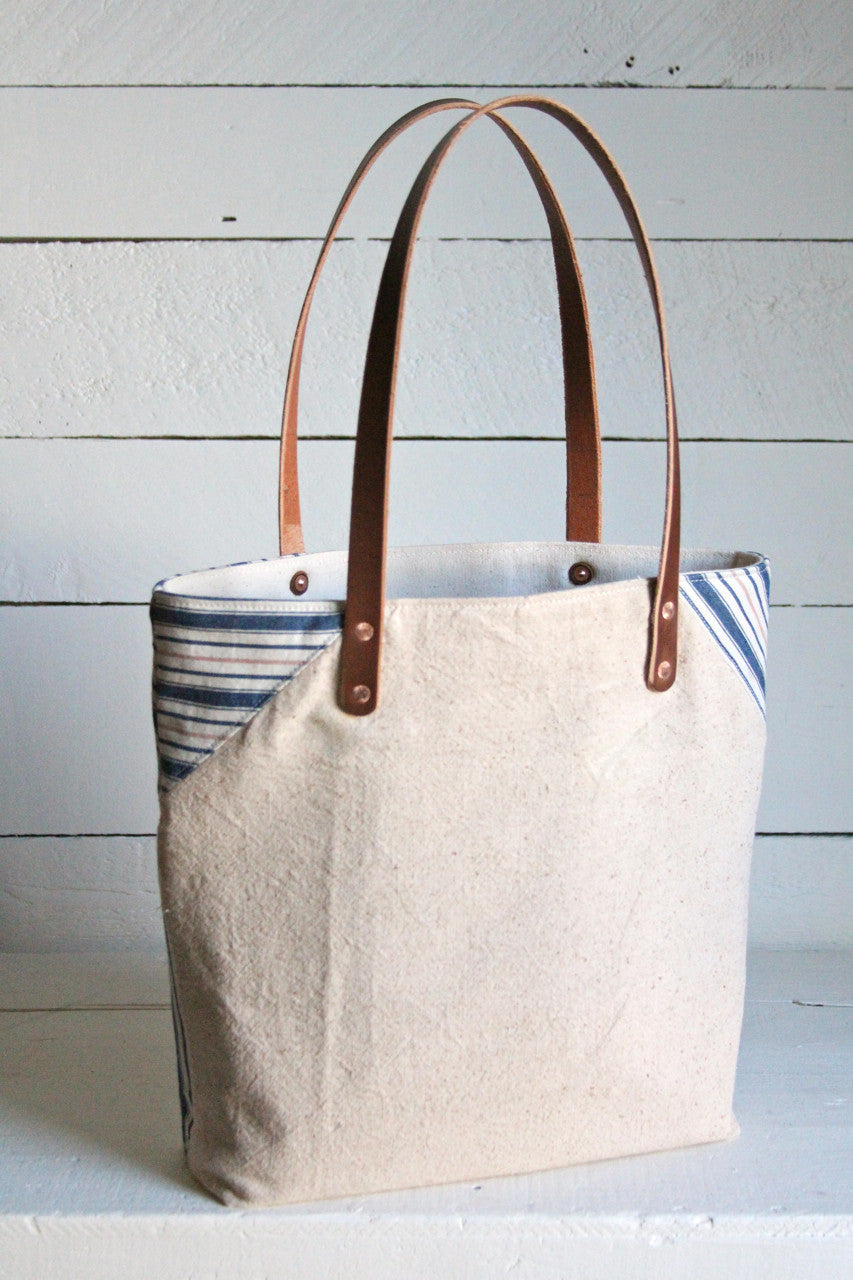 1940's era Canvas Pocket Tote