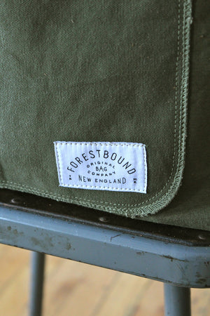 WWII era Military Canvas Pocket Tote Bag