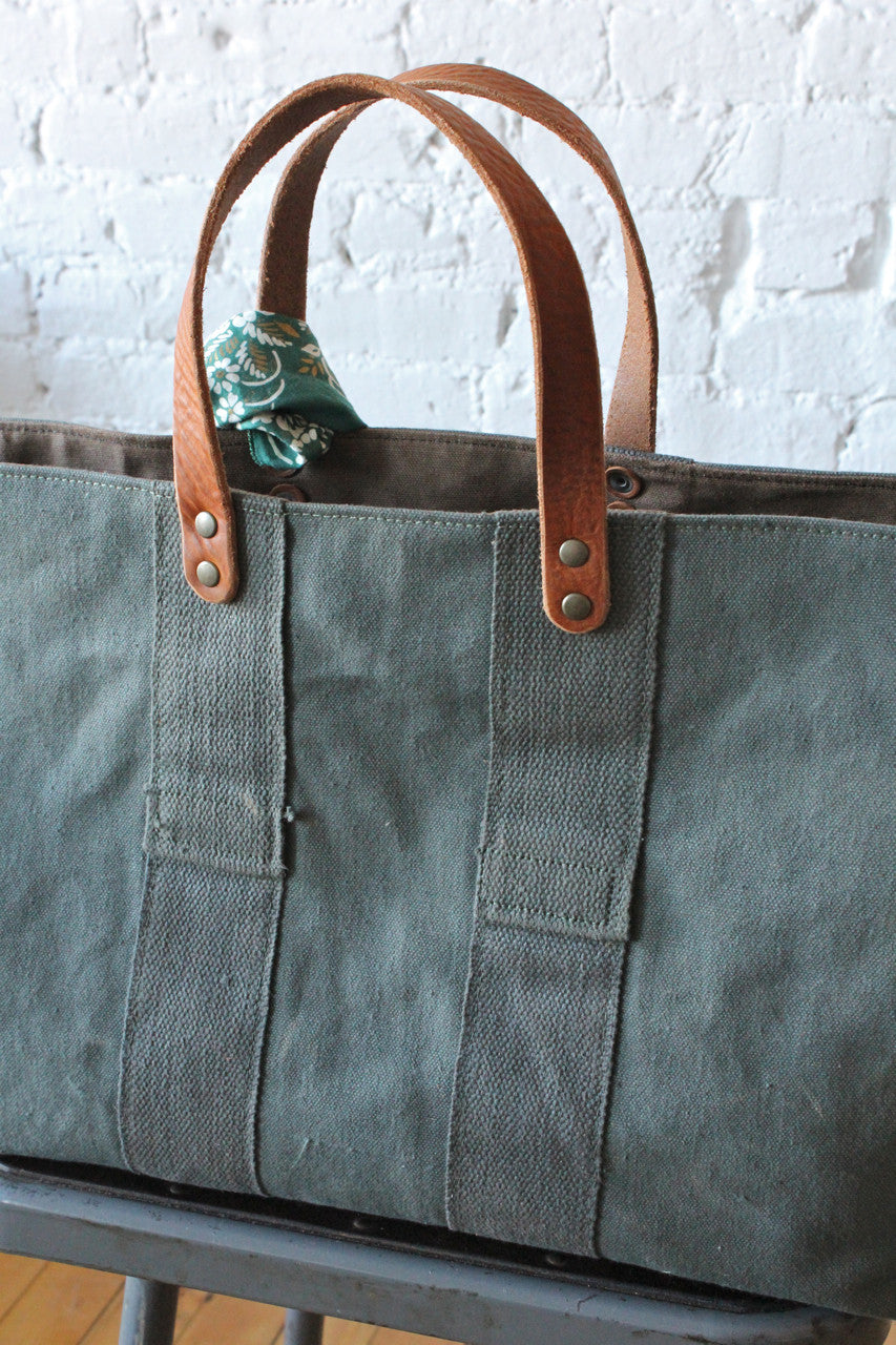 WWII era Canvas Tote Bag