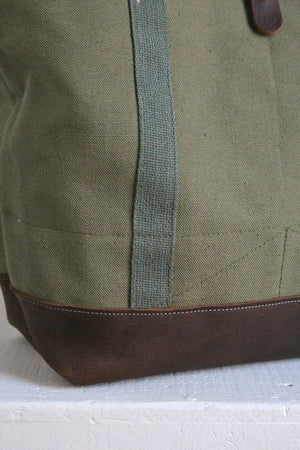 WWII era Canvas Weekend Bag