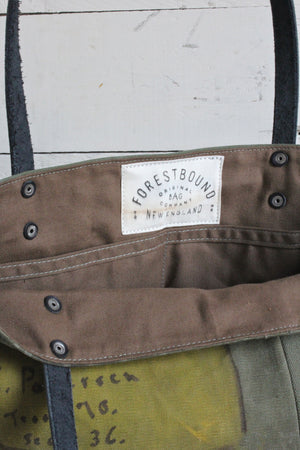 WWII era US Military Canvas Tote Bag