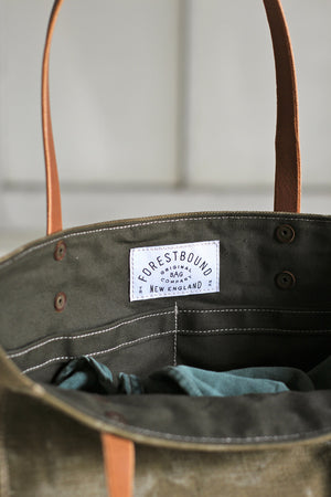 WWII era Military Canvas Tote Bag