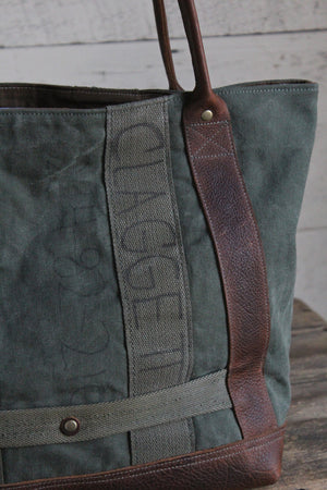 WWII era Canvas Carryall