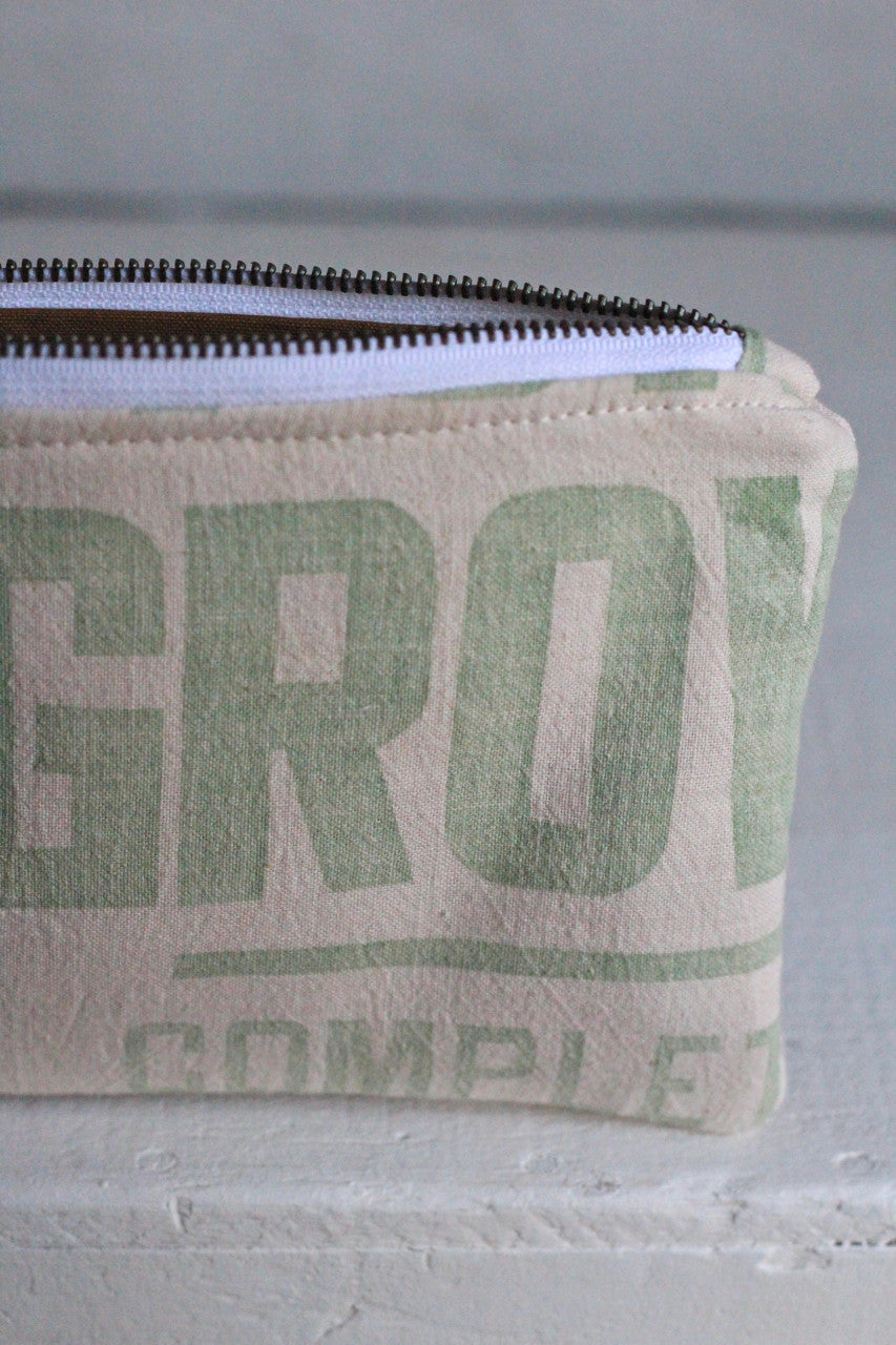 1950's era Feed Sack Utility Pouch