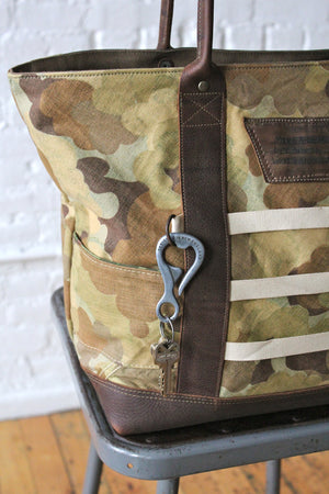 Korean War Cloud Camo & 1940's era Promo Apron Carryall