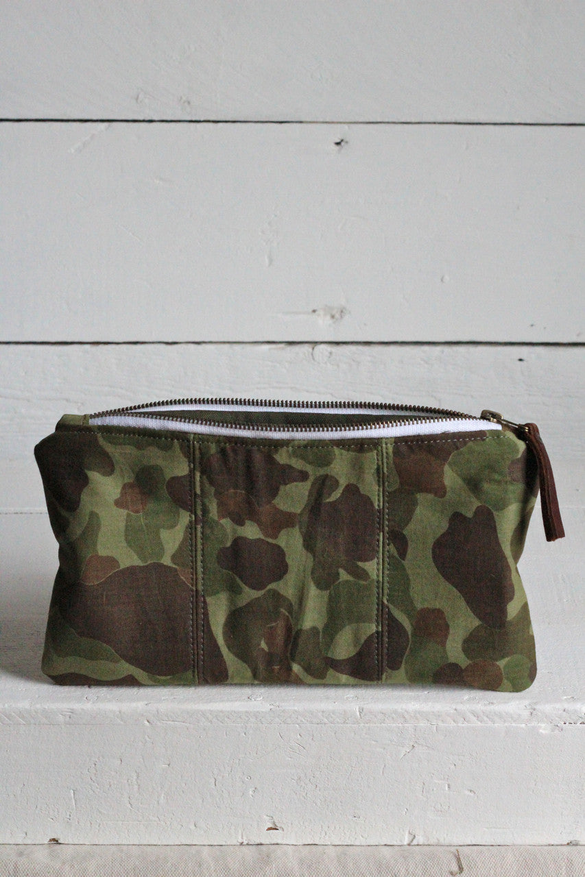 WWII era Frog Skin Camo Utility Pouch