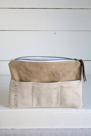 WWII era Canvas Pocket Utility Pouch