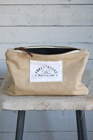 WWII era Canvas Utility Pouch