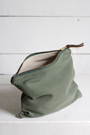 WWII era Canvas Utility Pouch