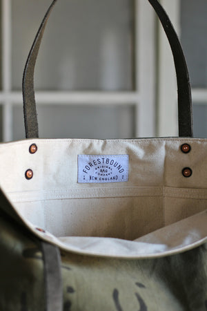 WWII era Military Canvas Tote