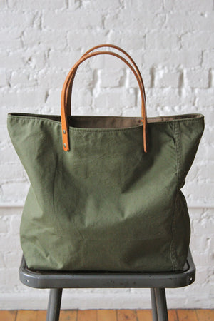 WWII era Two Tone US Military Canvas Tote Bag