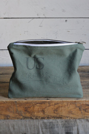 WWII era Canvas Utility Pouch