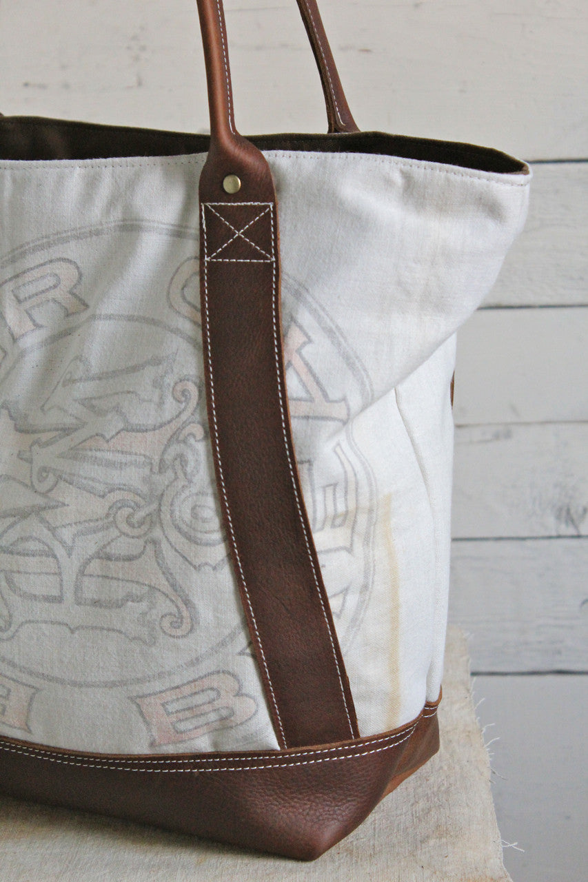 1930's era Flour Sack Carryall