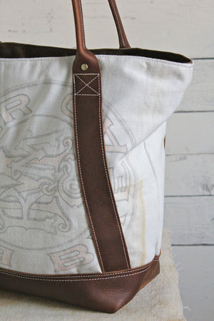 1930's era Flour Sack Carryall
