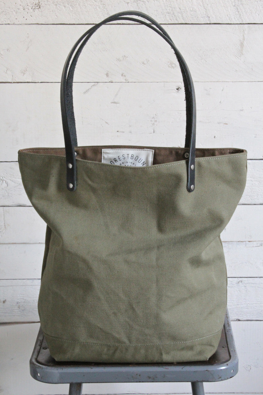 WWII era Military Canvas Tote Bag