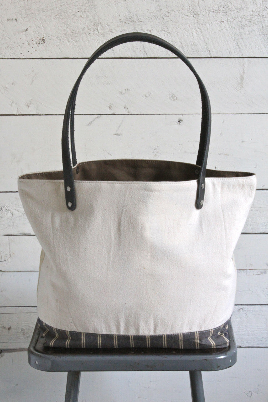 1940's era Feed Sack Tote Bag