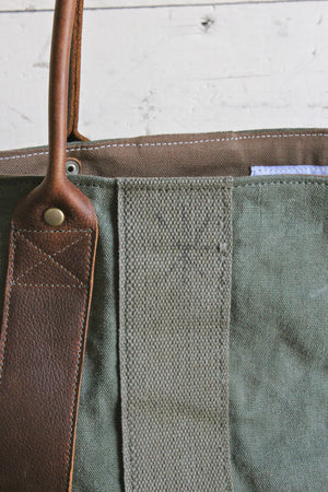 WWII era Aviator's Canvas Carryall