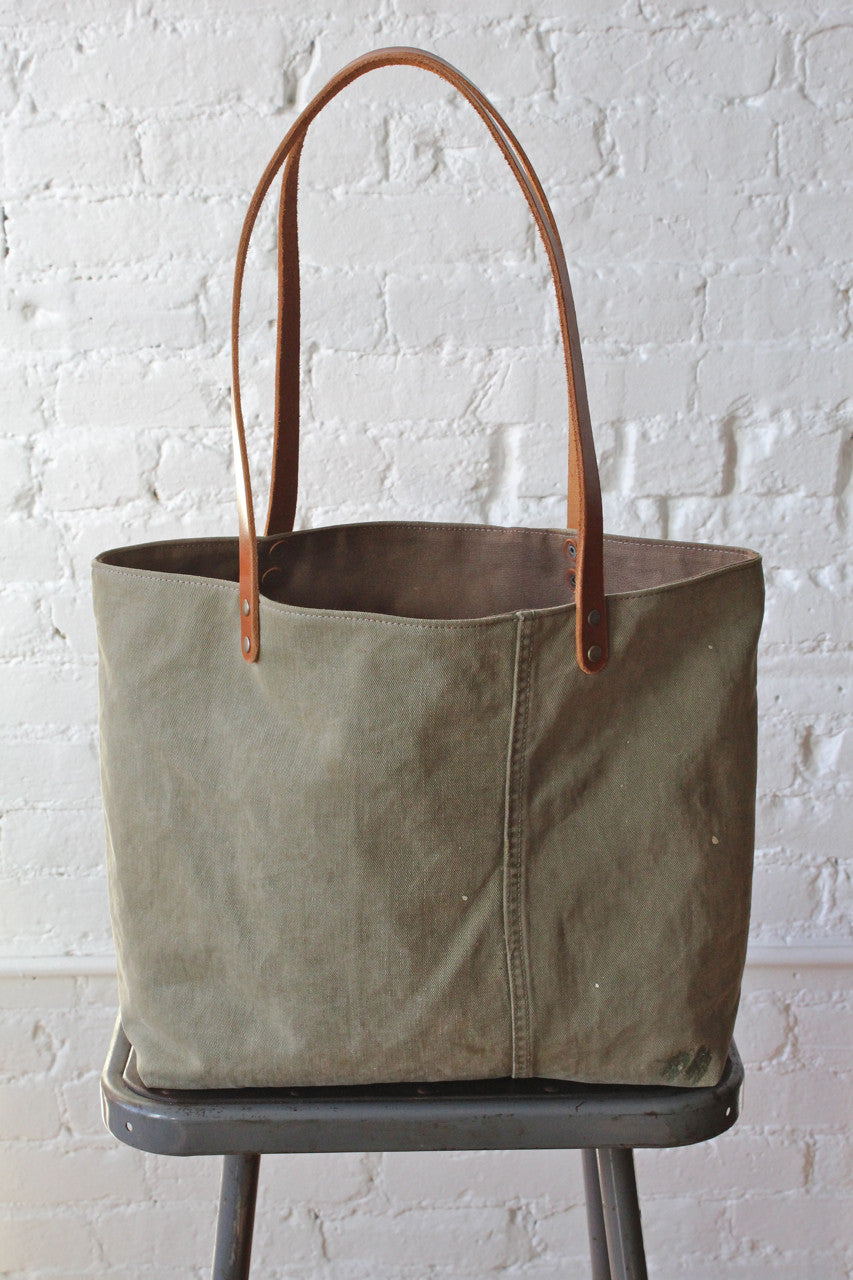 WWII era Canvas Tote Bag