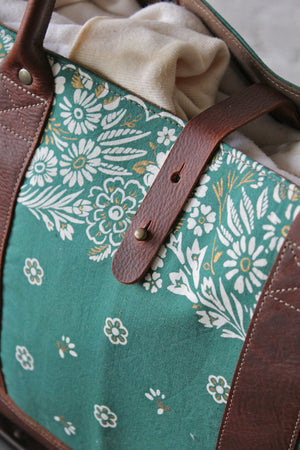 Salvaged Bandana Weekend Bag